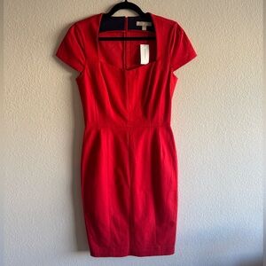Banana Republic Red Work Dress